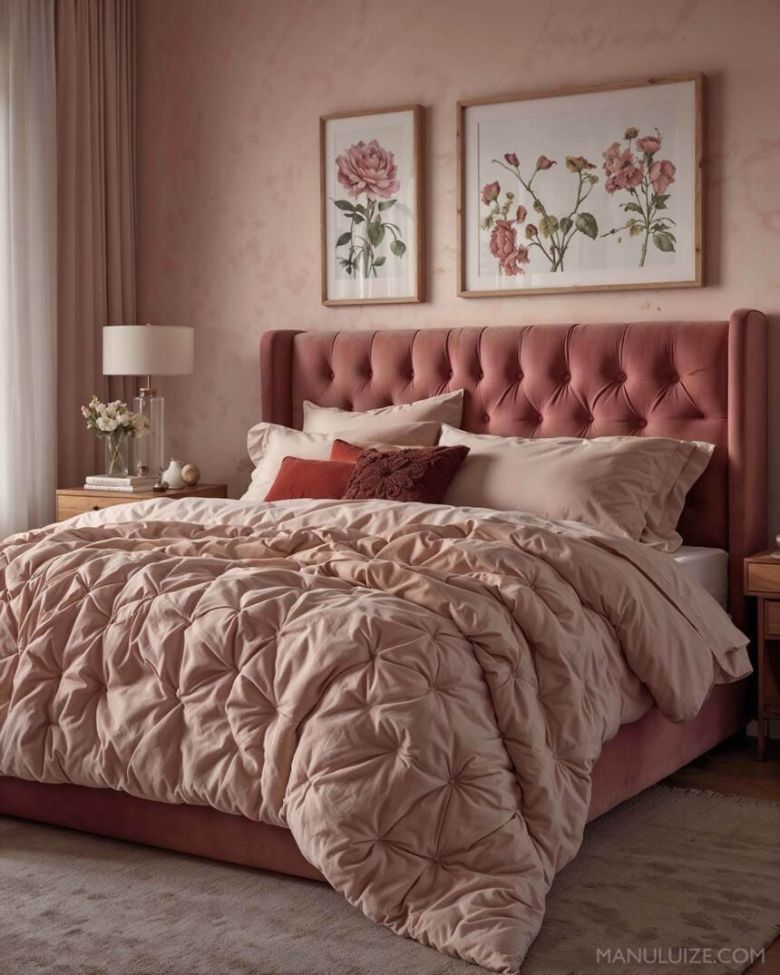 Modern Dusty Pink Bedroom Decor Ideas That Will Surprise You