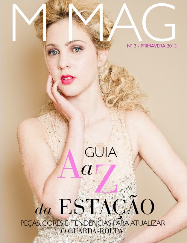 Capa da Revista M MAG edição de Primavera 2013