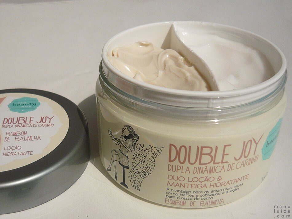 The Beauty Box: Double Joy - Duo de manteiga e loção hidratante