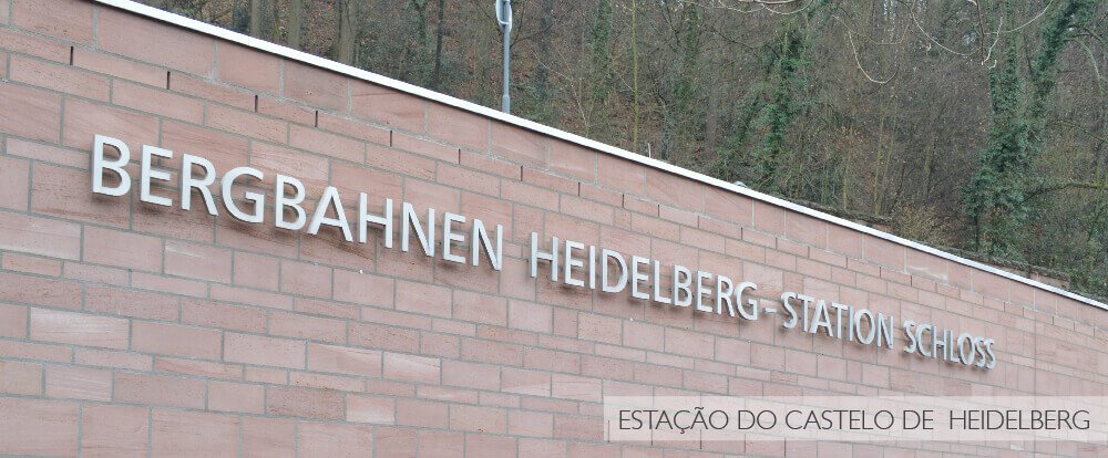 Estação do Castelo de Heidelberg - Alemanha