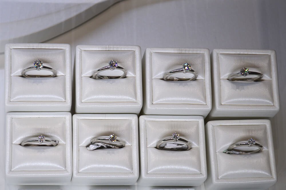 Solitários, anéis de diamante da Tiffany & Co. em Curitiba