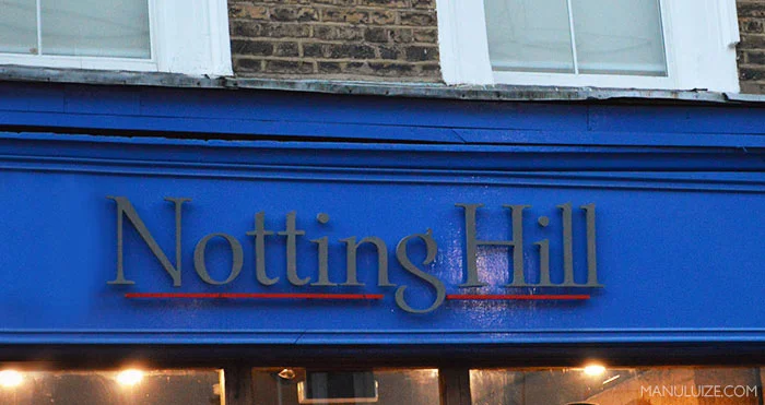 Tour do filme Notting Hill em Londres
