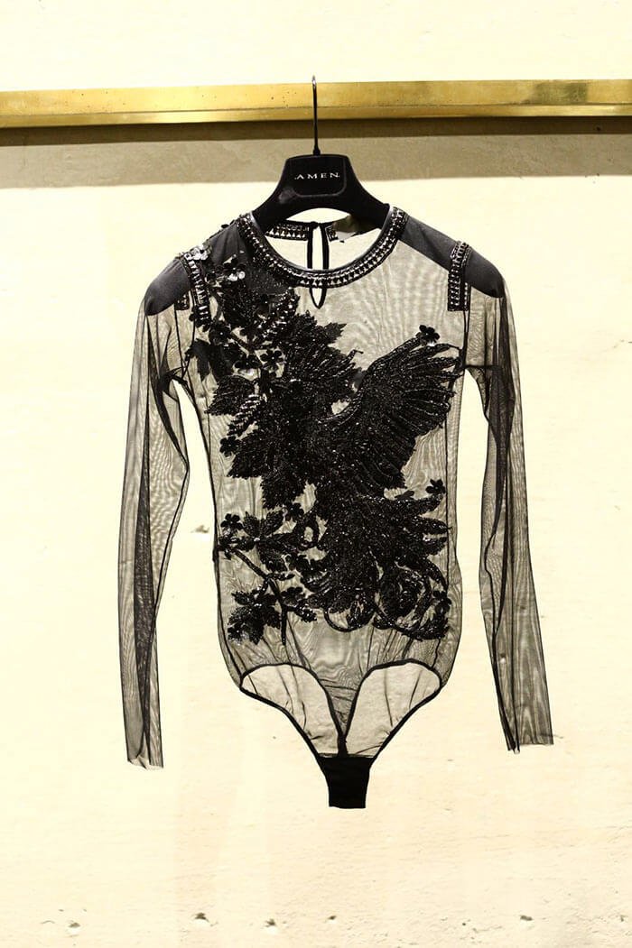 Body da coleção Amen Couture FW 16