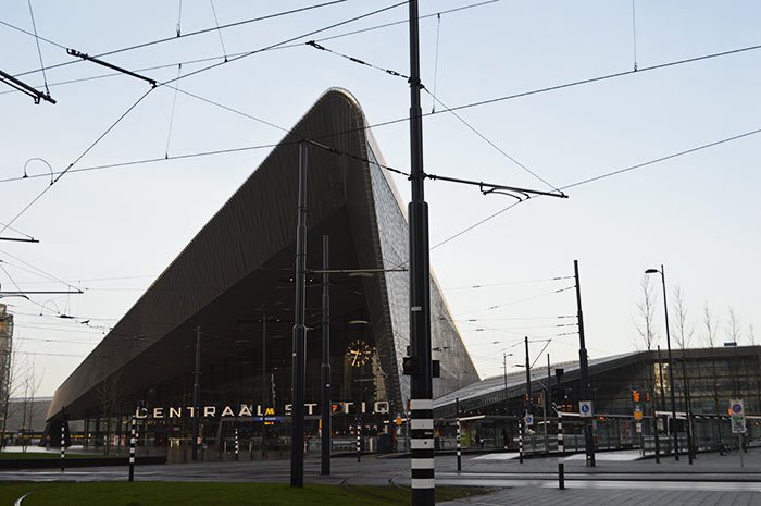 Rotterdam: Estação de Trem