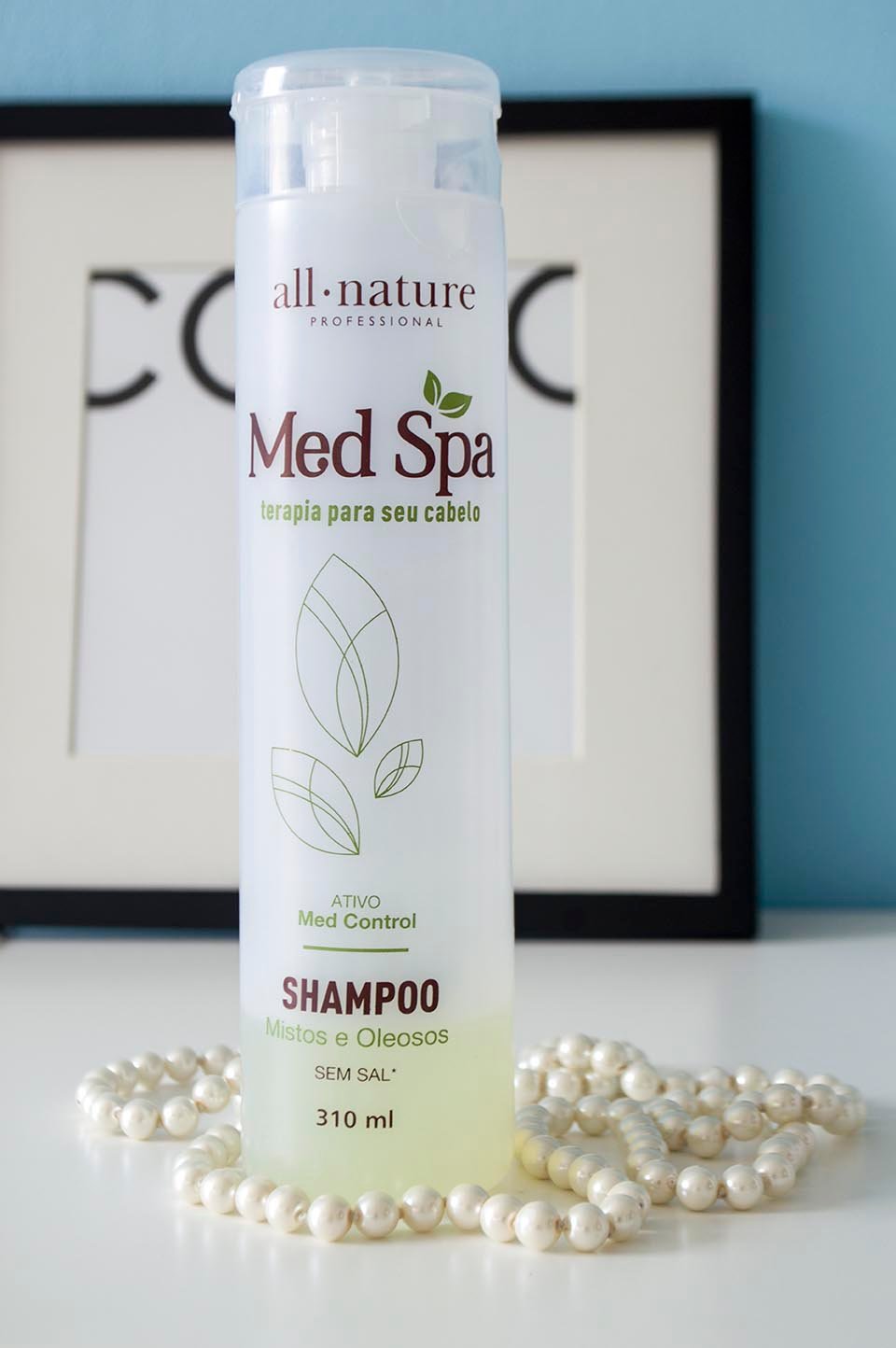 Shampoo para cabelos oleosos Med Spa da All Nature