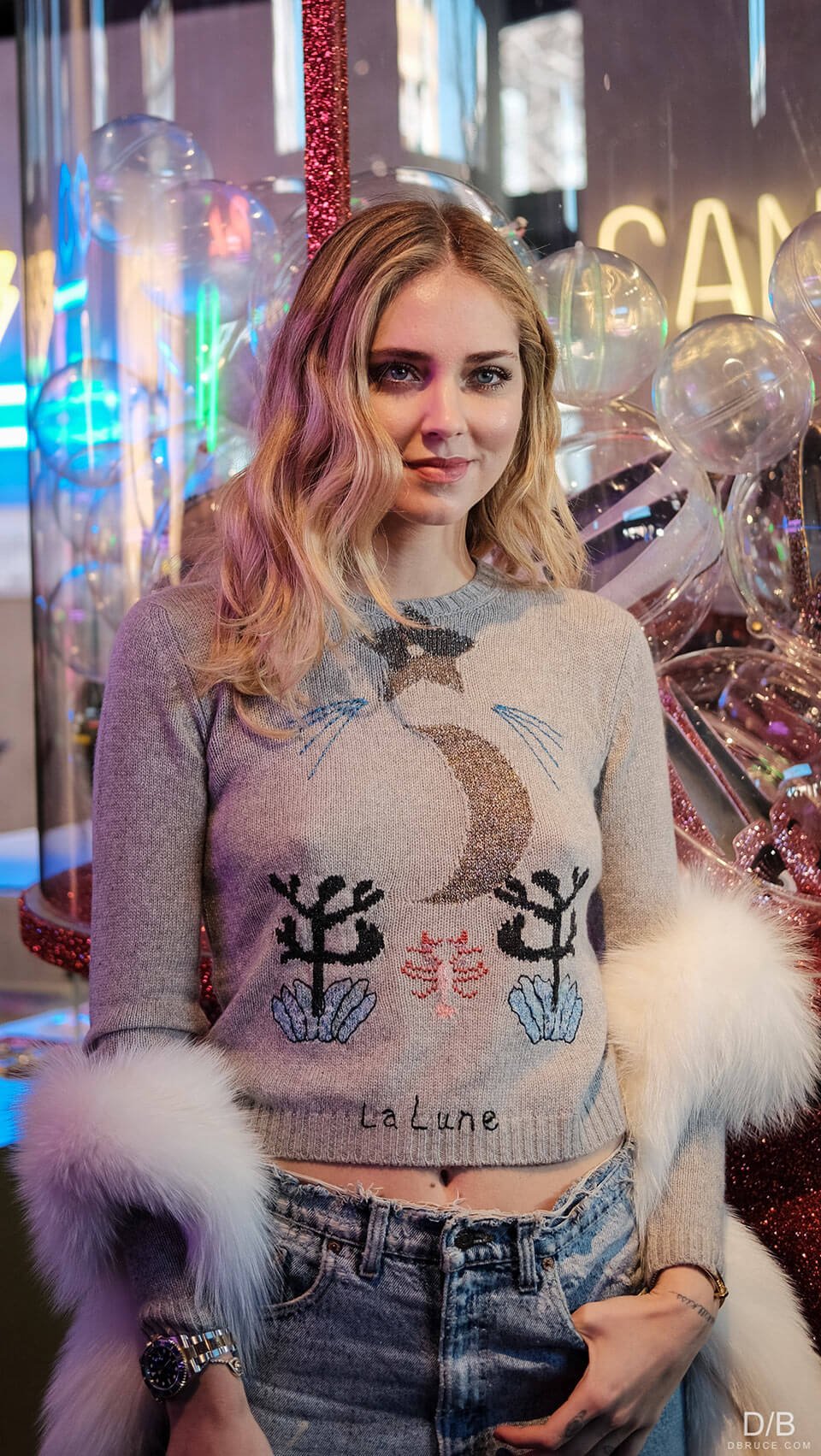 Chiara Ferragni na MFW Fall 2017