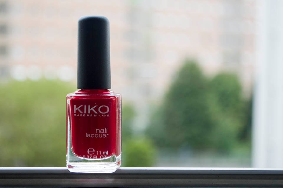 Esmalte vermelho Kiko 285