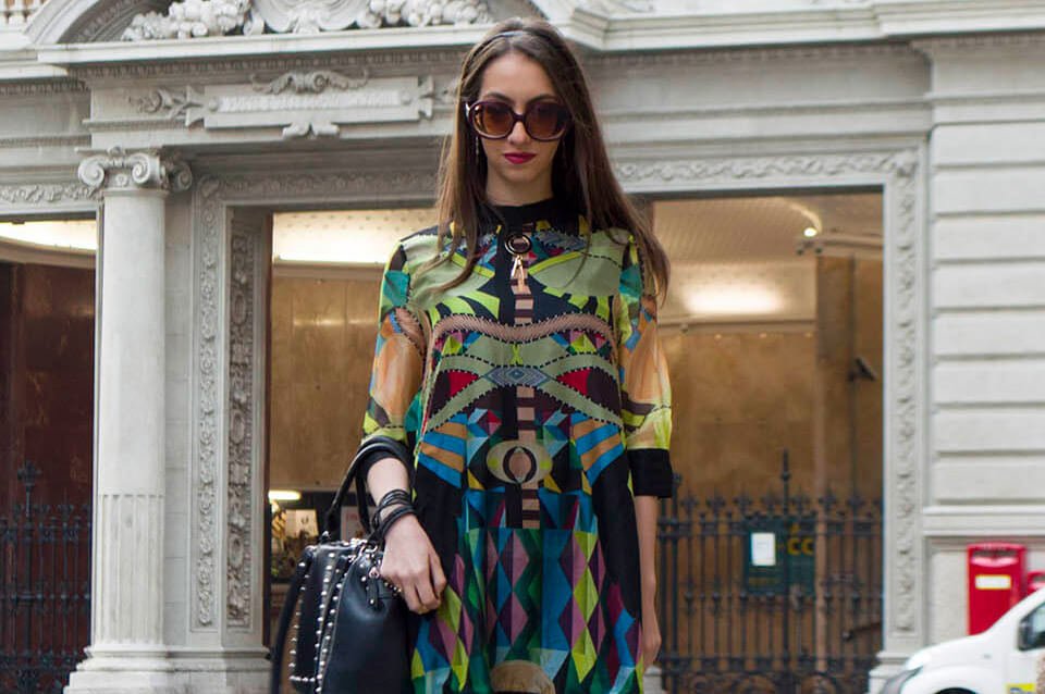 Print Dress Manu Luize