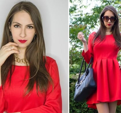 Red dress outfit (StyleWe Review)