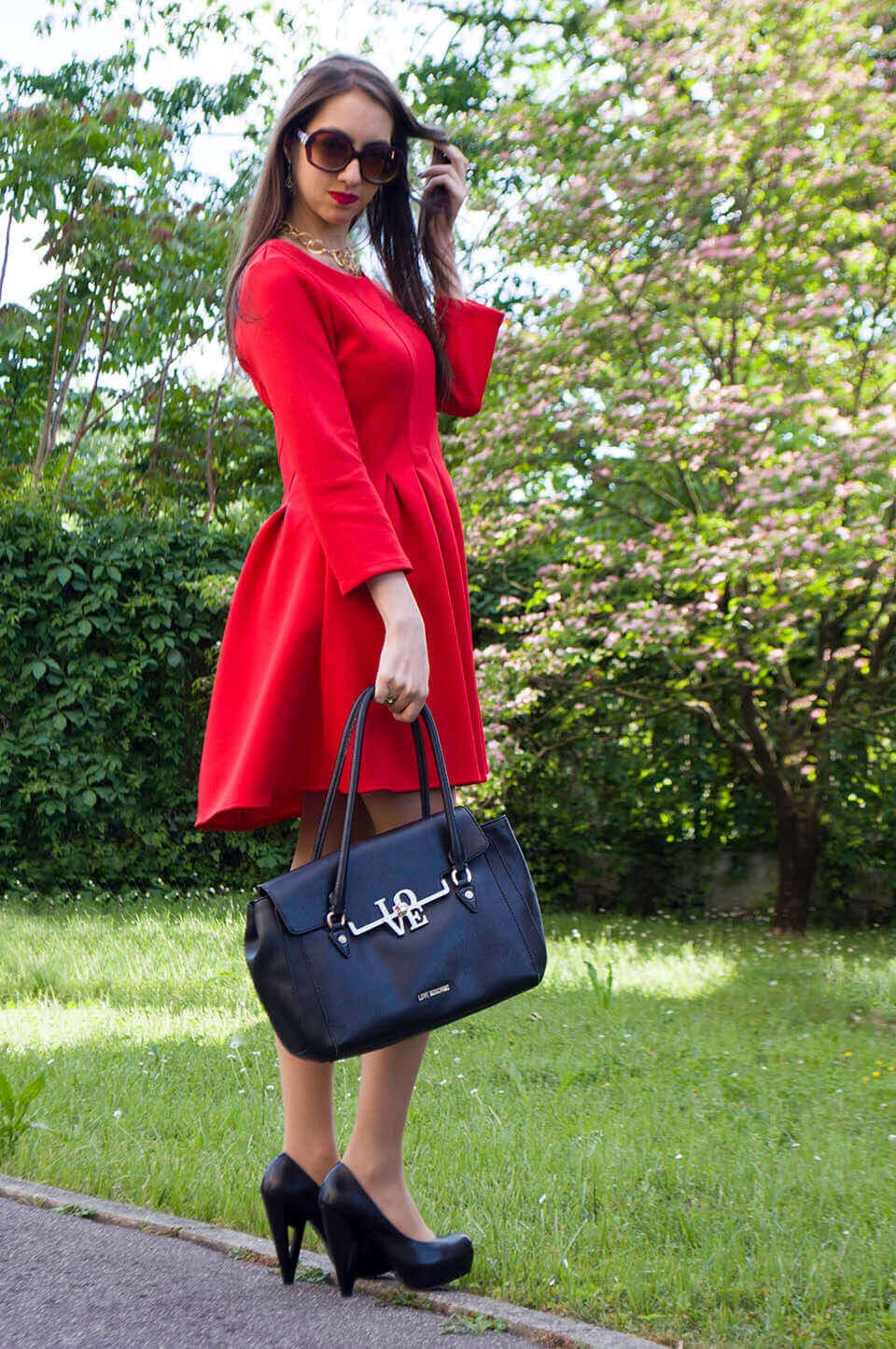 Red dress - Stylewe outfit