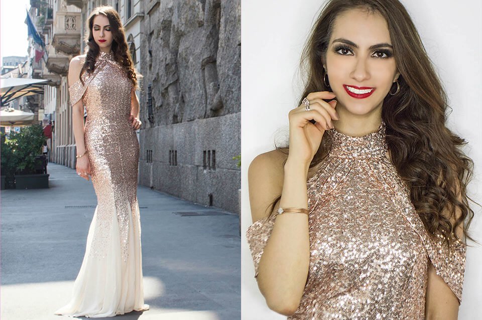 Sequin dress (maxi) - Manu Luize