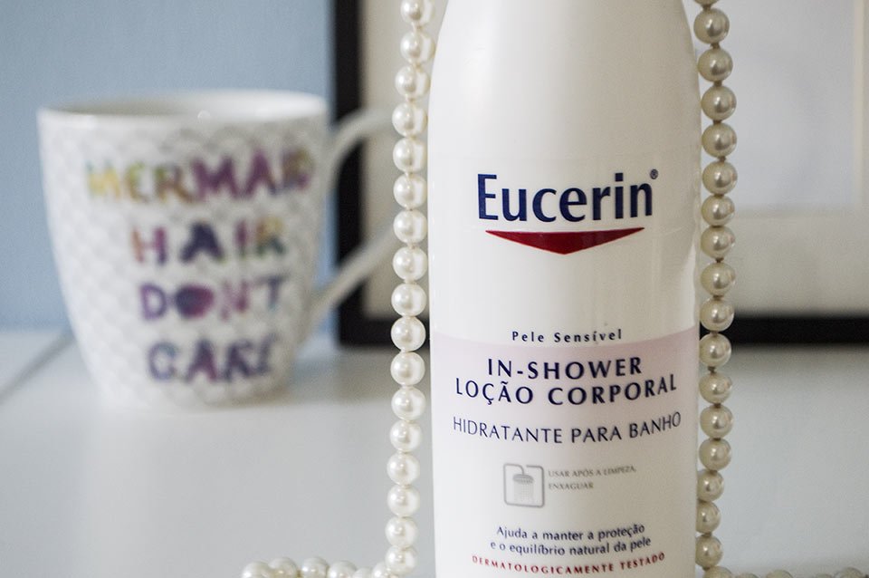 Hidratante de banho Eucerin (Resenha)