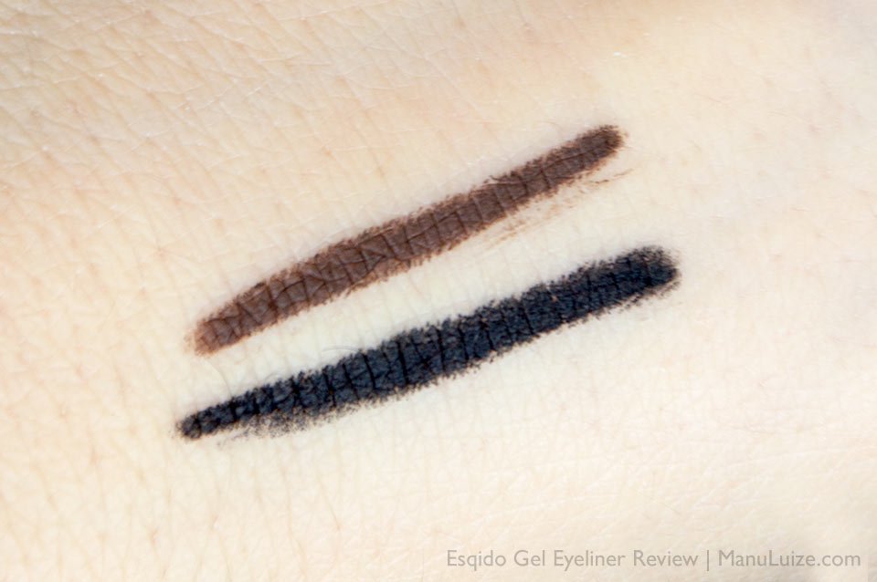 Esqido Gel Eyeliner: Black and Brown