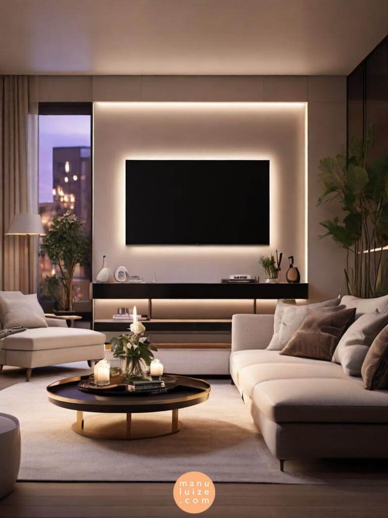 Luz LED para sala de TV