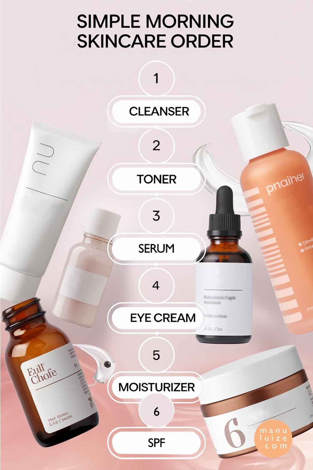 Simple morning skincare routine Simple morning skincare routine