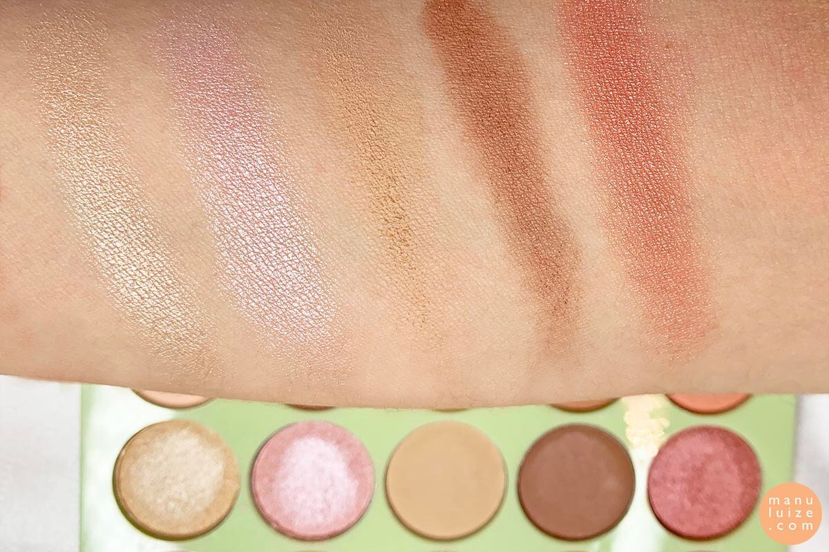 Swatches Pixi palette with Tina Young