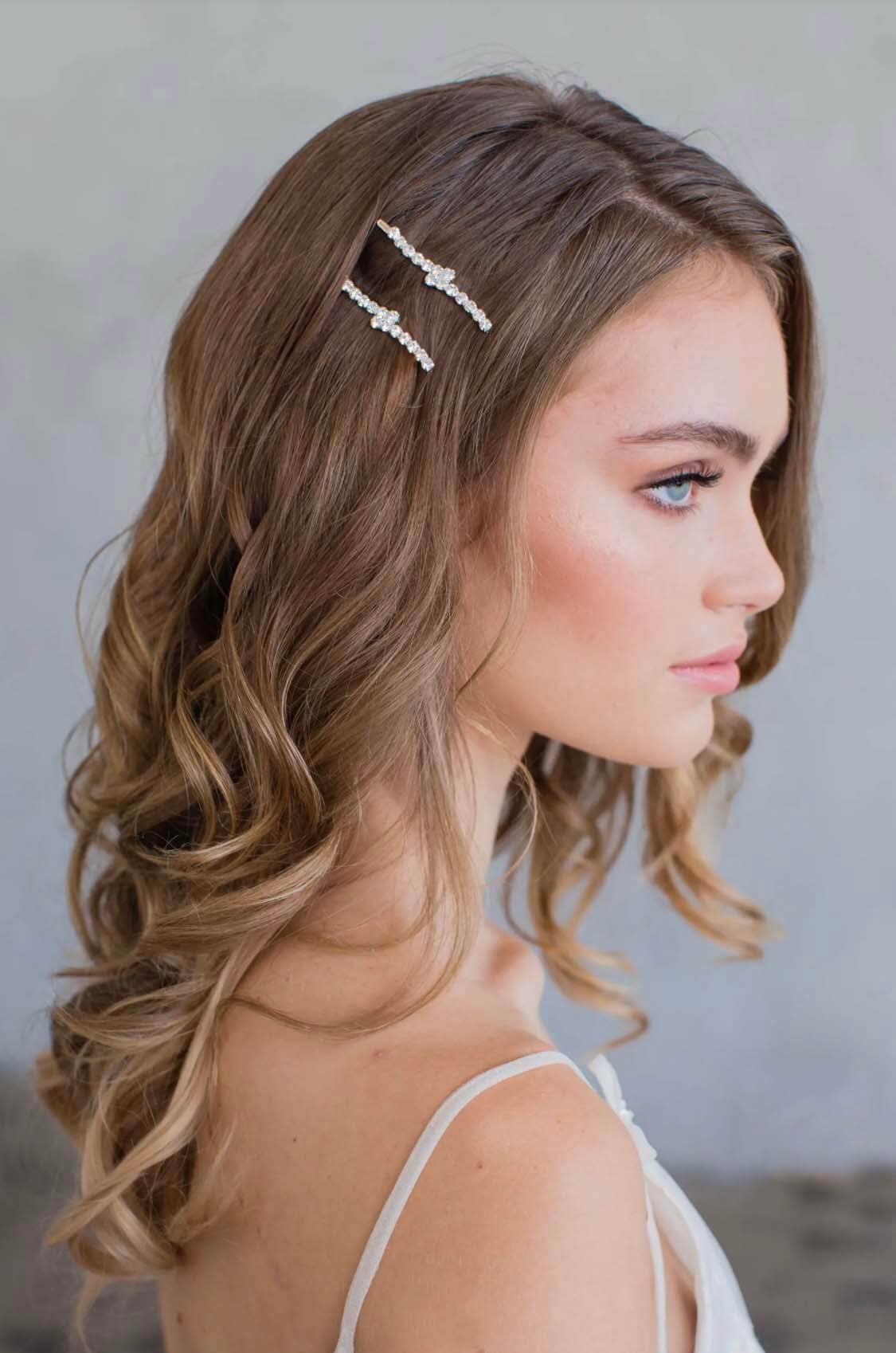 Wedding guest hair clips