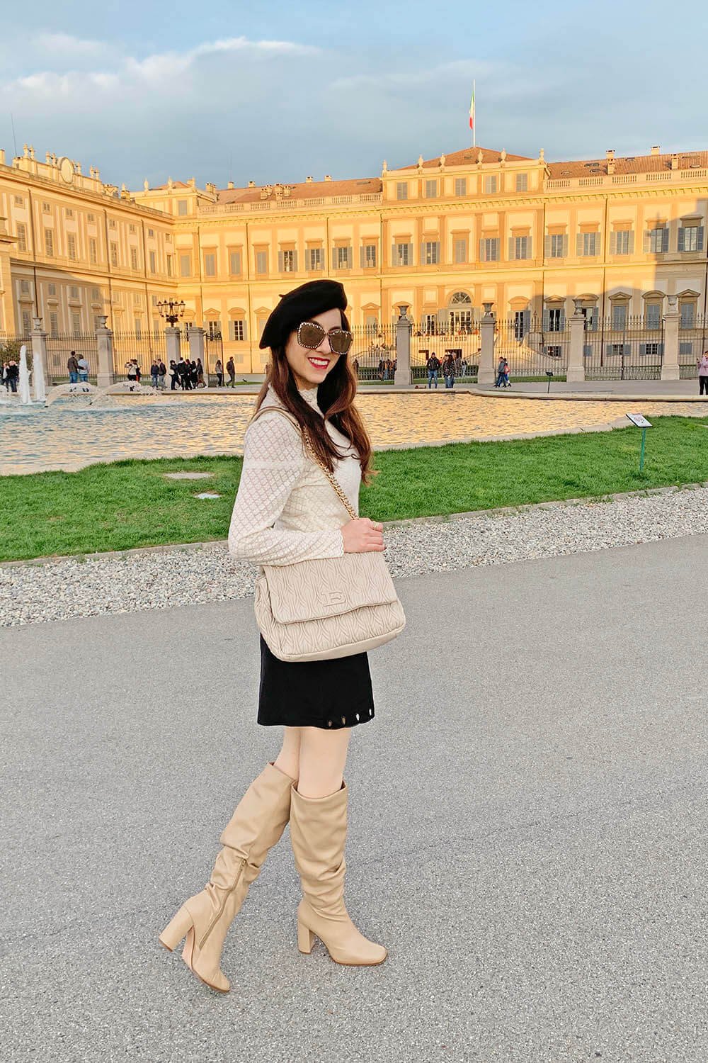 French outfit with beret