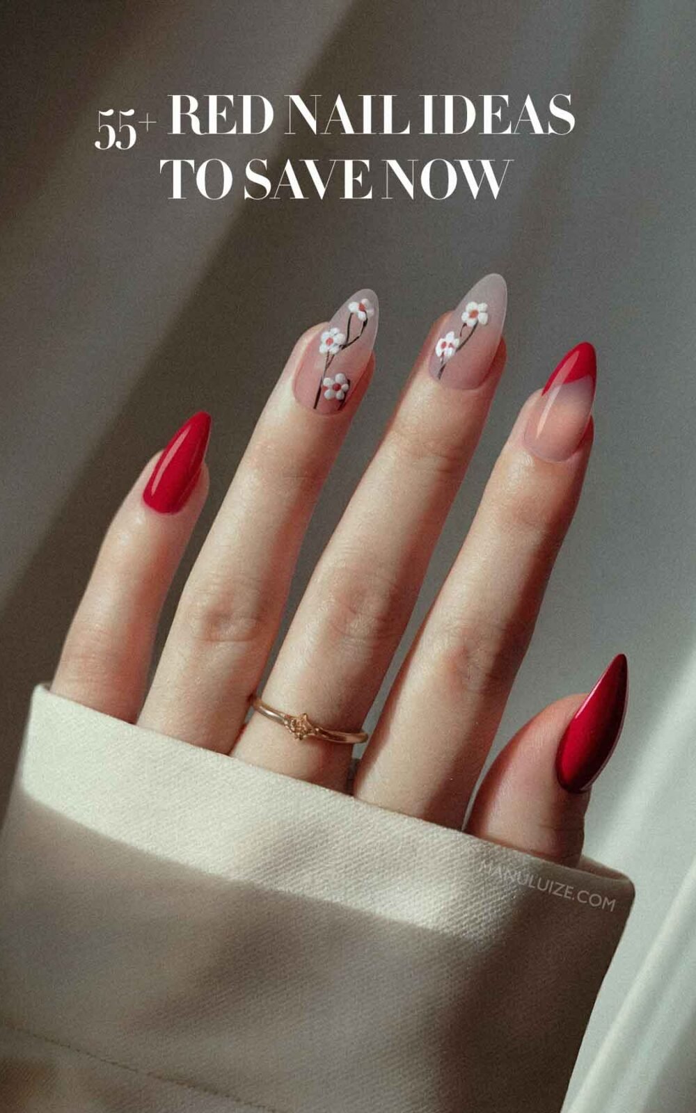 55+ Red Nail Ideas