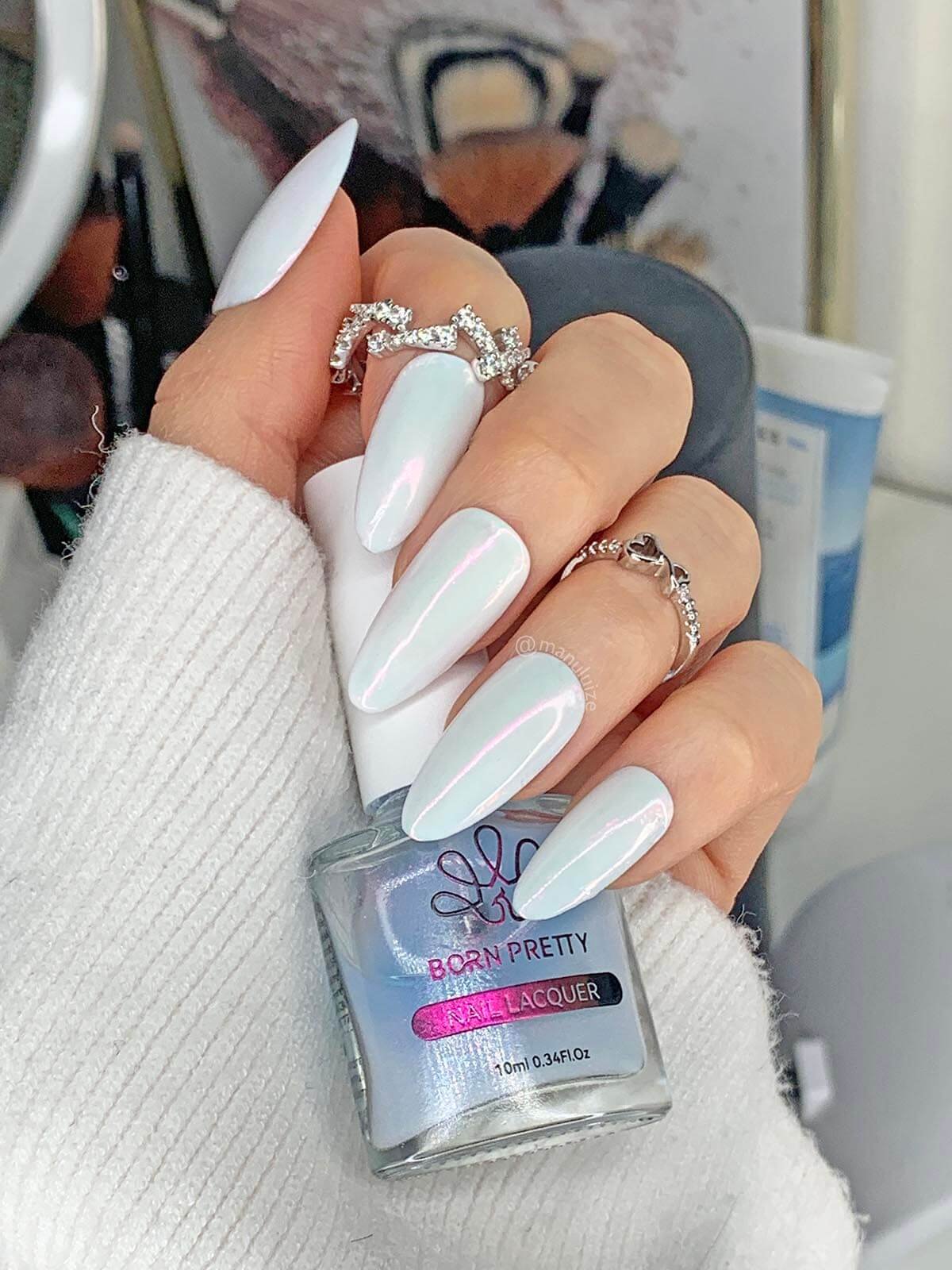 nail care white nails by Manu Luize