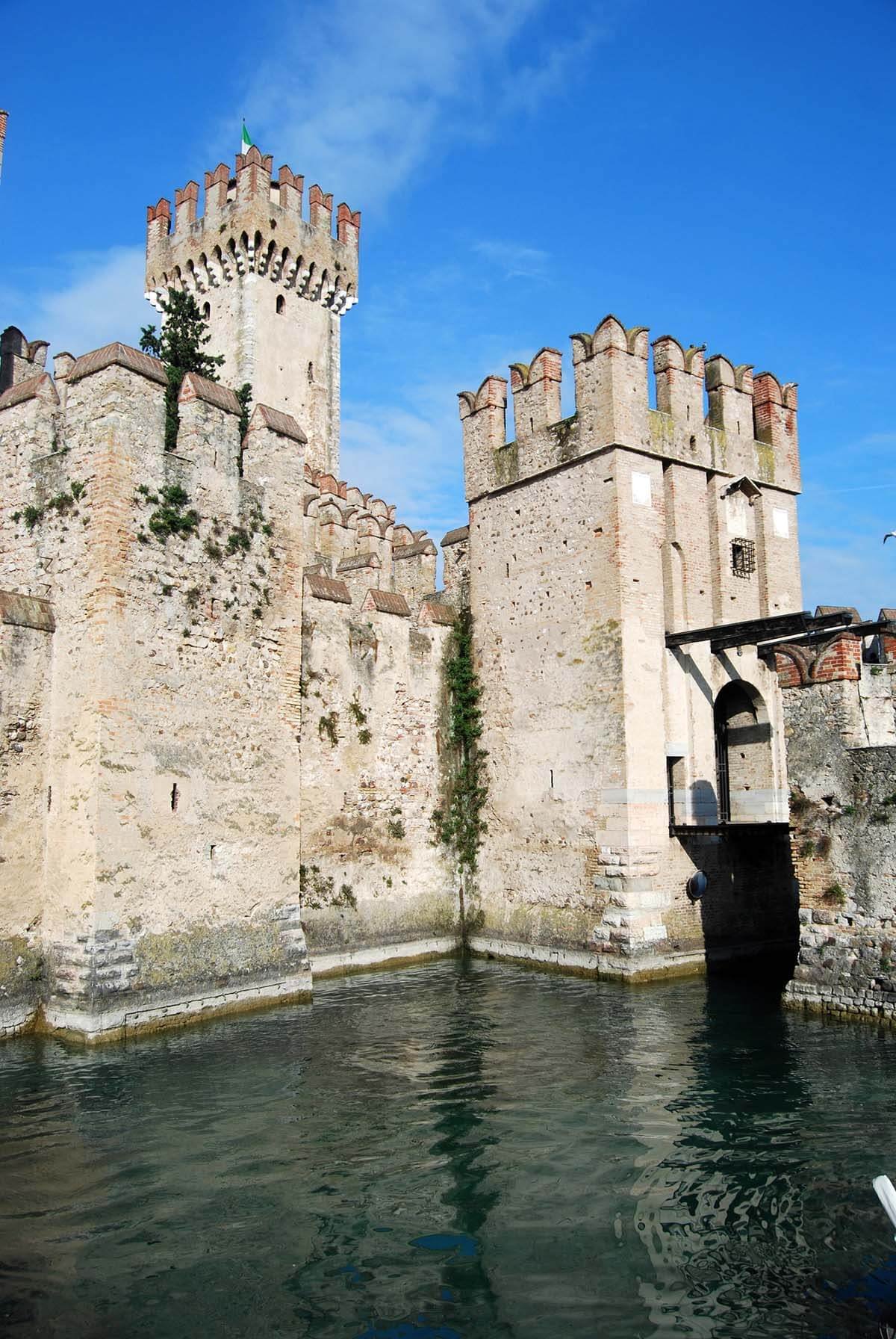 Rocca Scaligera Castle in Italy