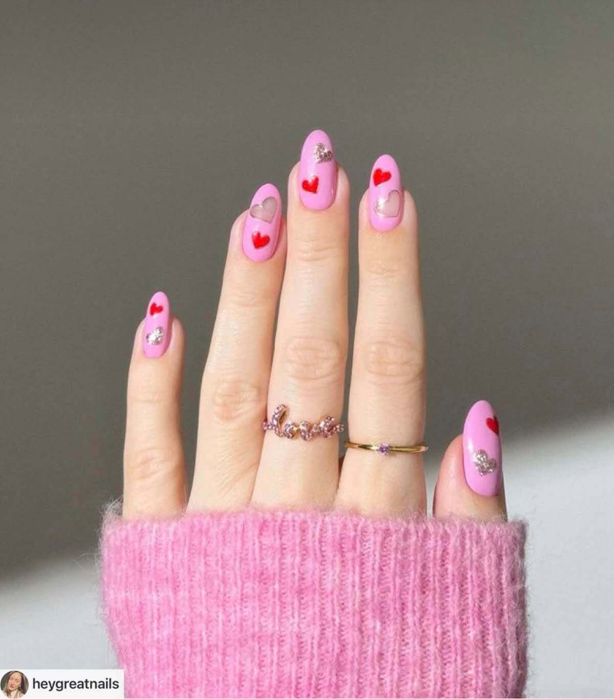 55 pink spring nails to try now!