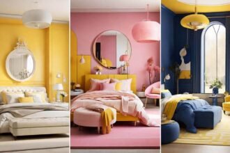 35+ Modern yellow bedroom decor ideas