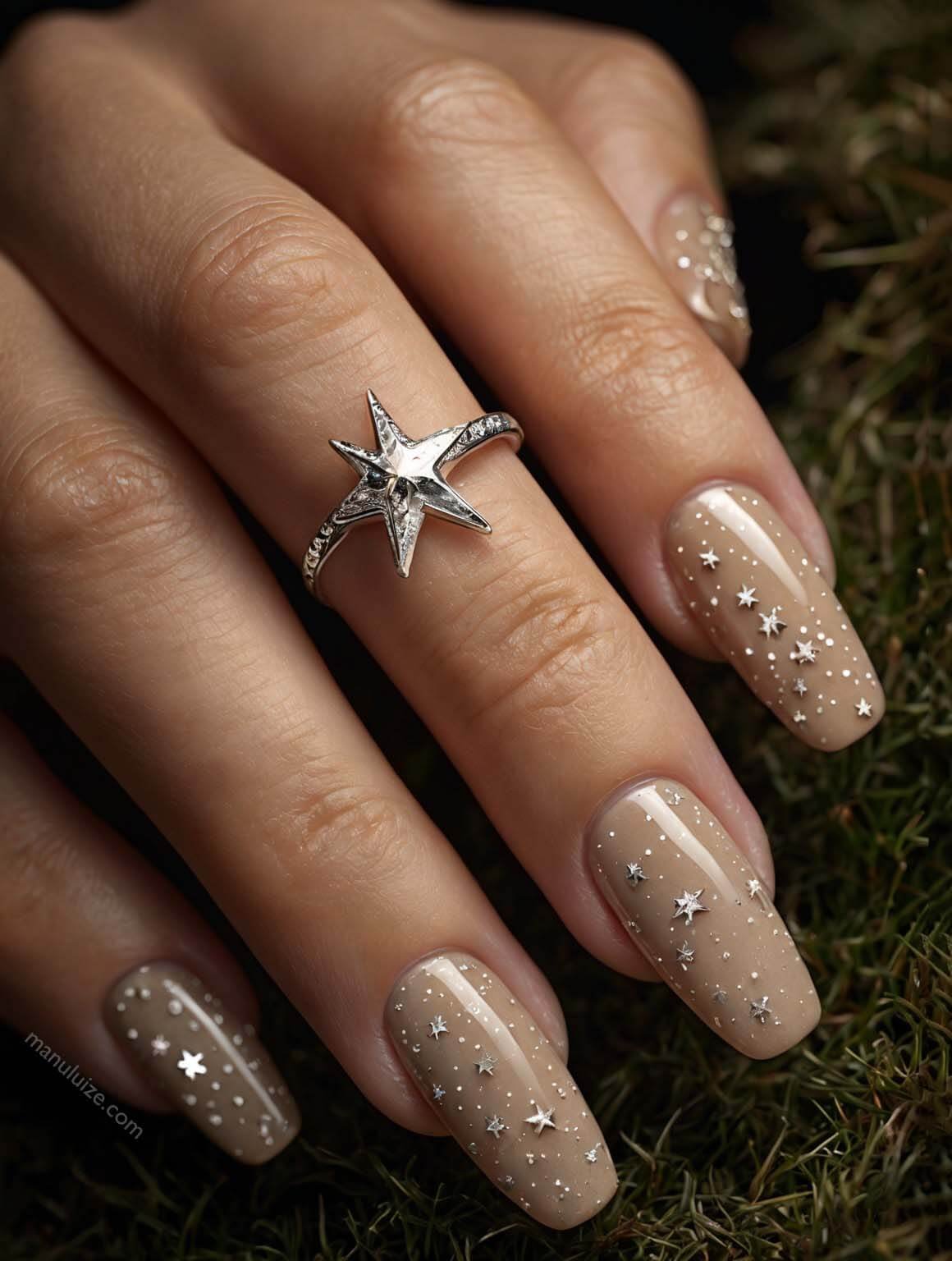 Star nail design