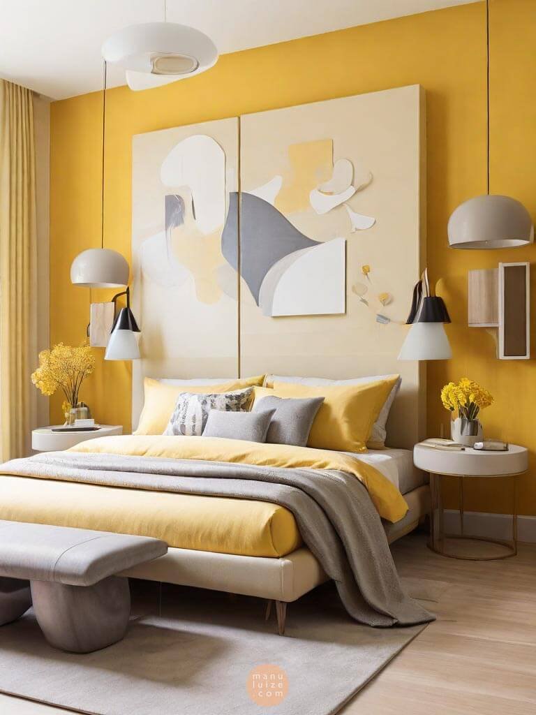 Trends for yellow bedroom decor