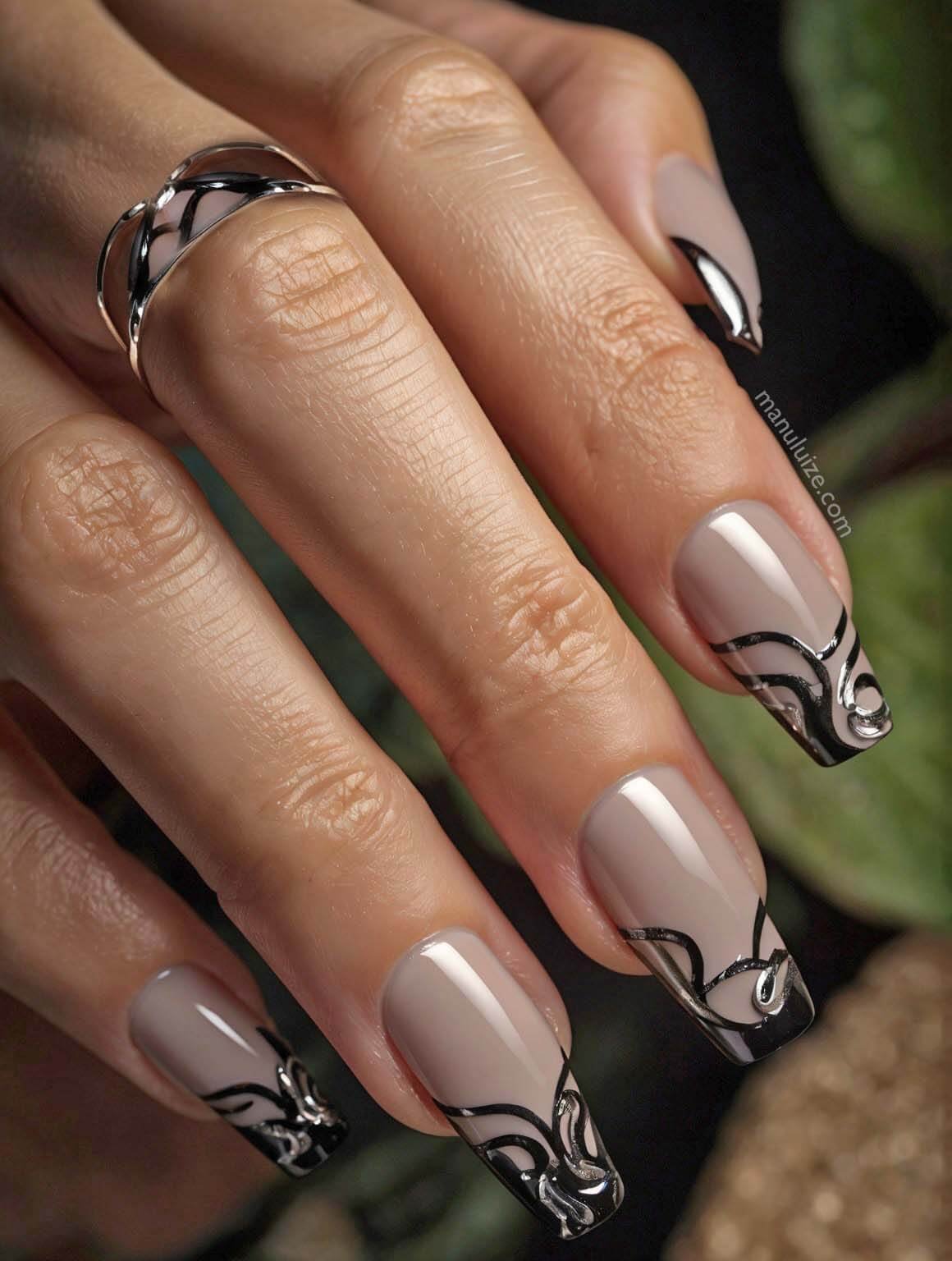 Trendy nails for spring