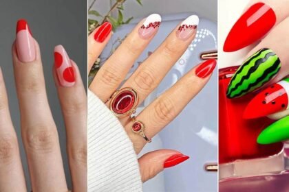35 Bright Red Nail Ideas for the Summer