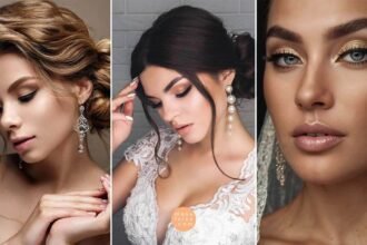 Glam bridal makeup ideas