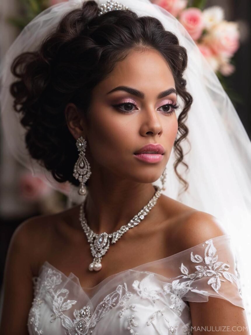 30 Stunning Glam Bride Makeup Ideas for Your Wedding