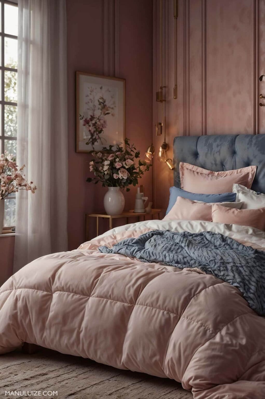 35 Modern Dusty Pink Bedroom Decor Ideas that Will Surprise You