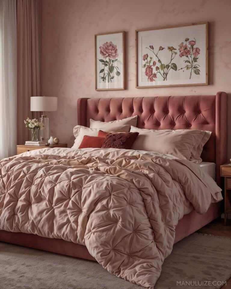 35 Modern Dusty Pink Bedroom Decor Ideas that Will Surprise You