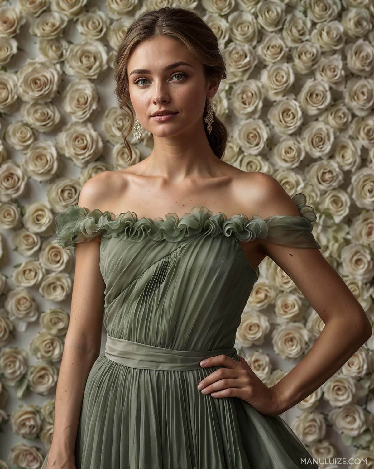 Sage green bridesmaids dresses