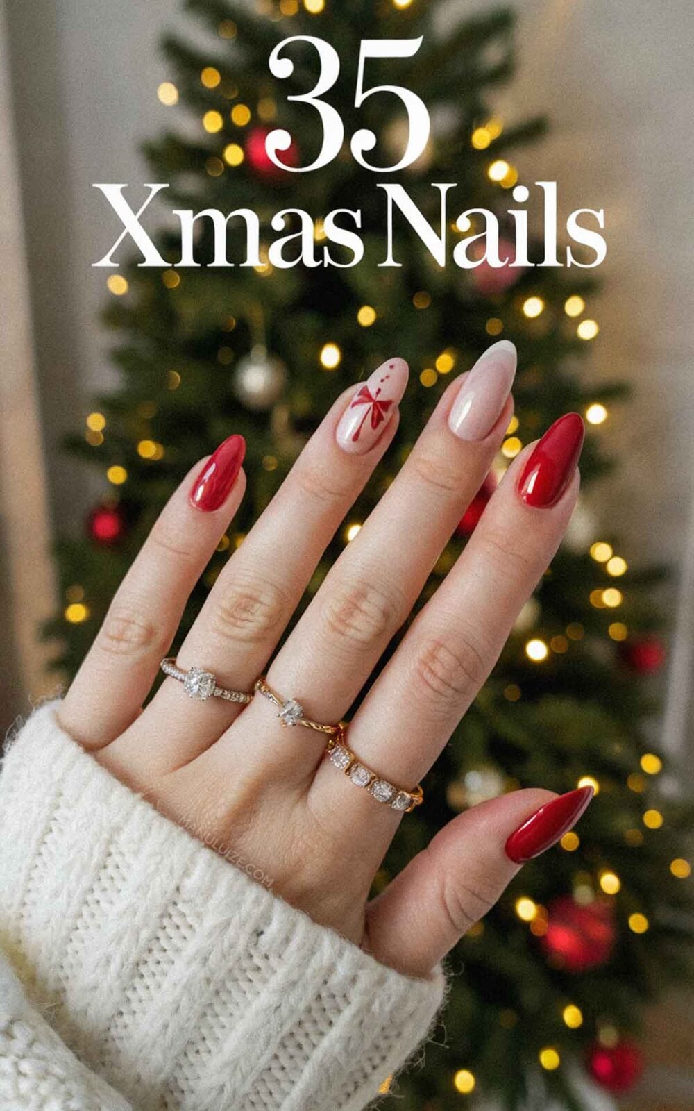 35 Classy Xmas Nails 35 Classy Xmas Nails