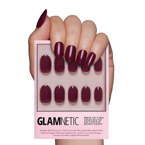 Wine fake nails