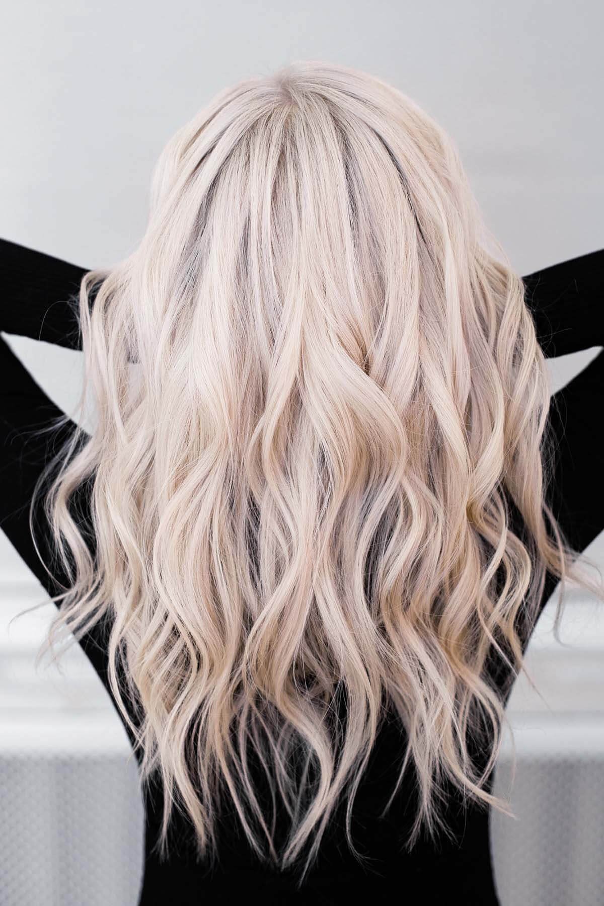 Icy blonde hair color ideas