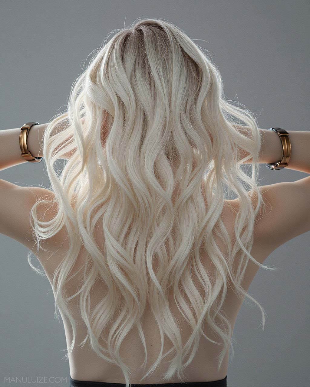 Icy blonde hair colors