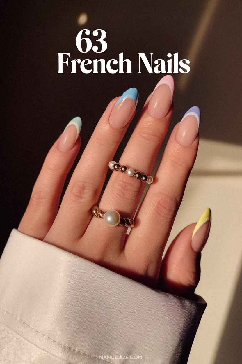 63 French nails