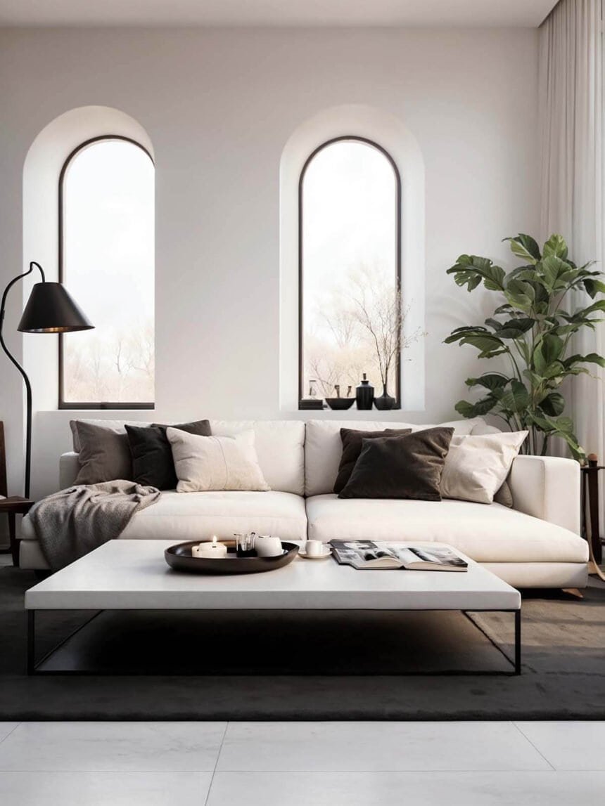 View of 35 Minimal Living Rooms You’ll Fall in Love With!