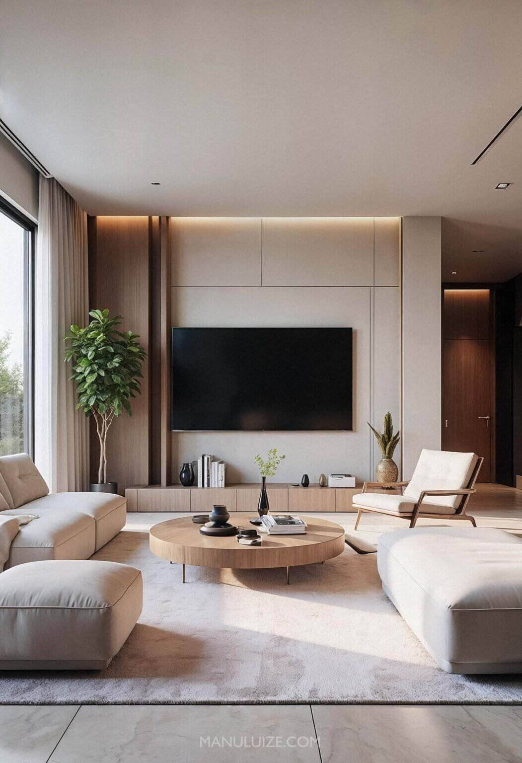 35 Minimal Living Rooms You’ll Fall in Love With! - Supple Minimal Living Room Insulation