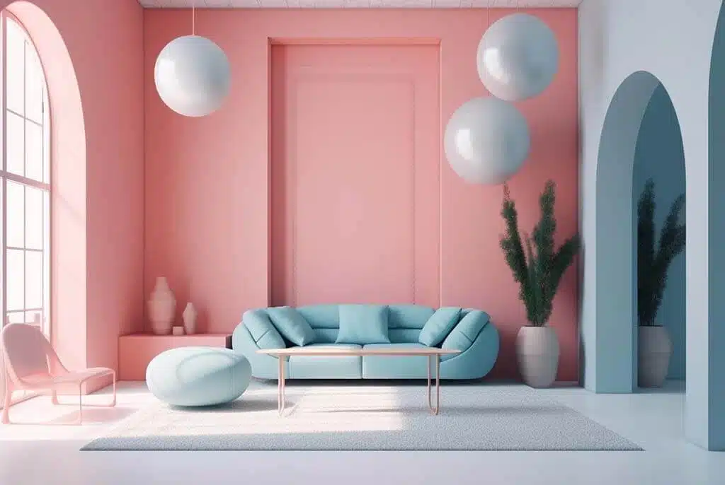 Modern colored living room design Modern colored living room design