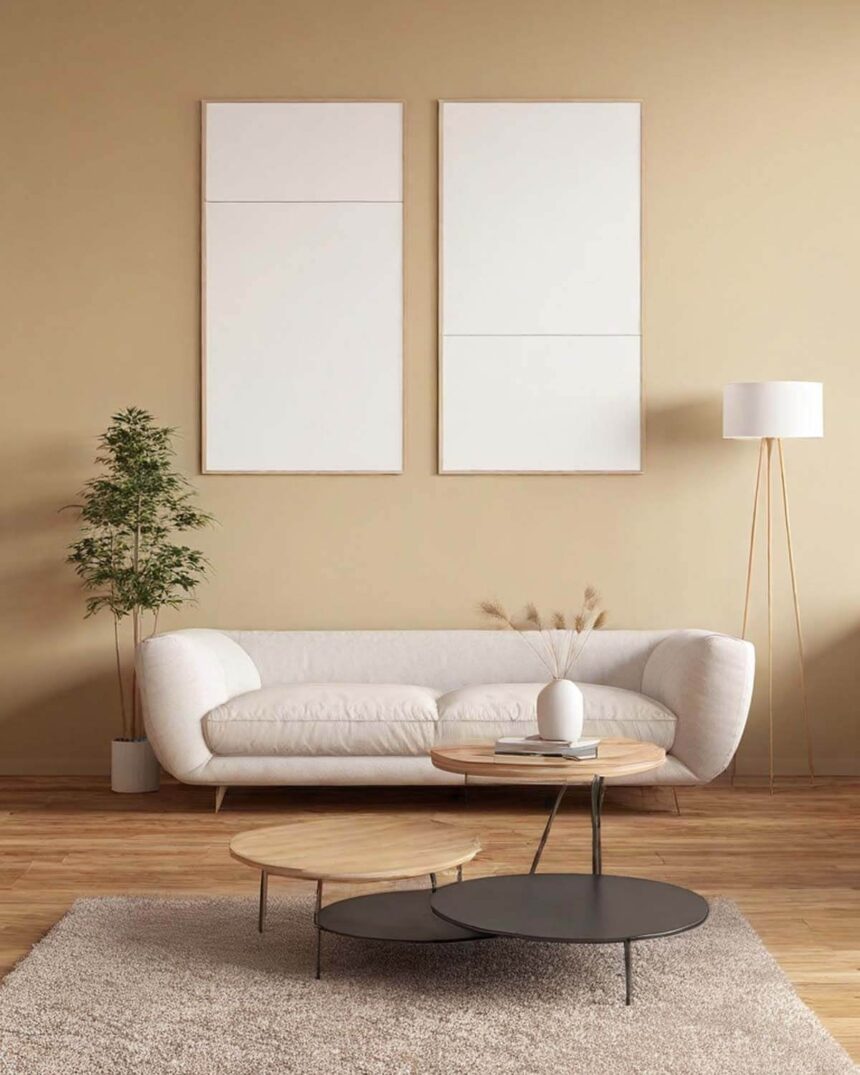 View of 14 Minimalist Living Room Ideas for a Serene Space - Martha Stewart