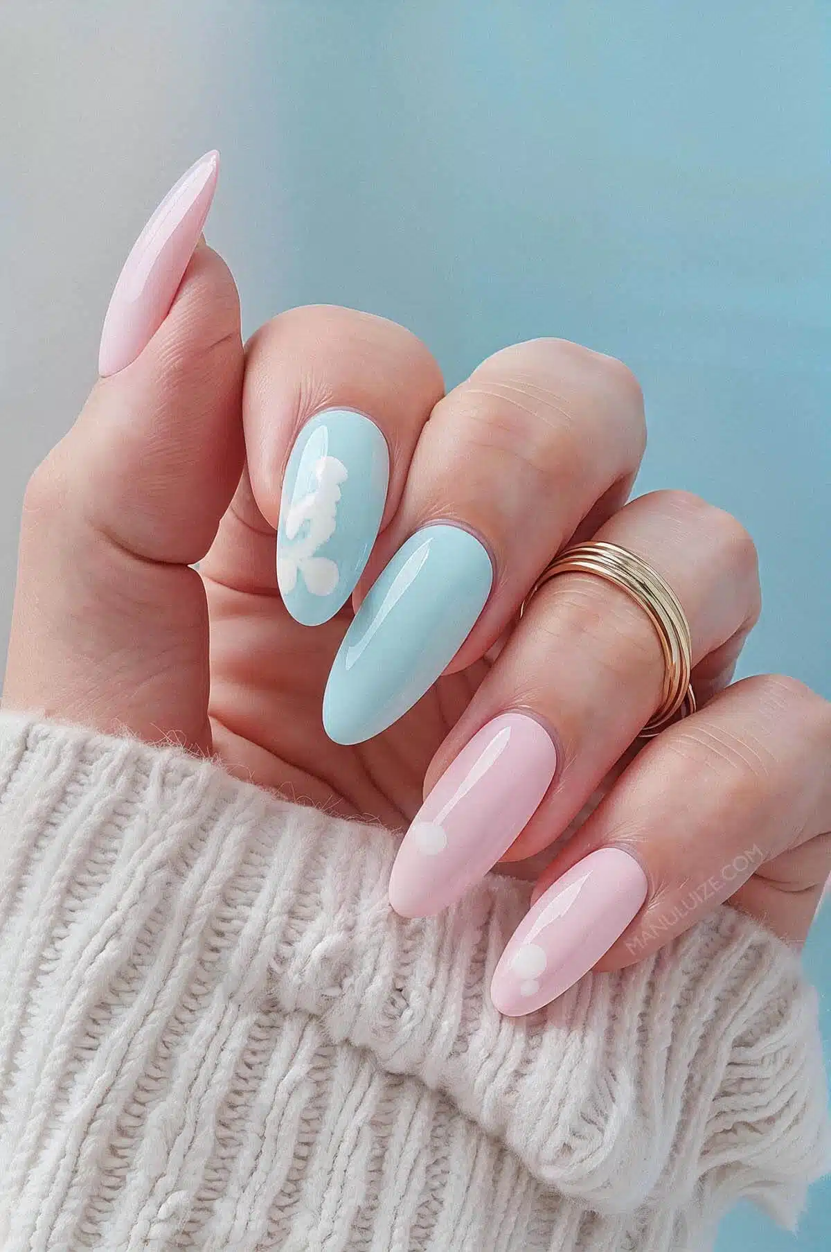 Pastel Sophisticated Nail Set