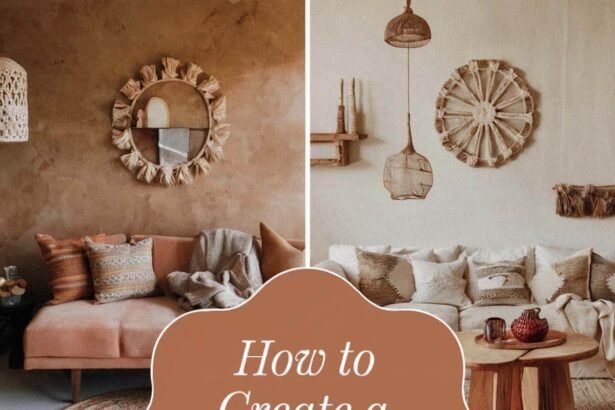 Cozy boho living room ideas