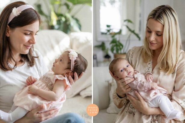 Look abbinati per mamma e neonati