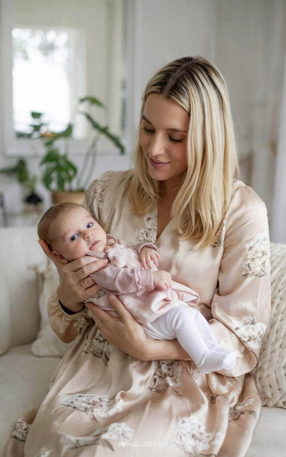 Look mamma e neonato abbinati Look mamma e neonato abbinati