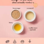 Sugar lip scrub DIY recipe